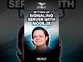 Setting up signaling server with Node.js #3dvisualization #unrealengine #pixelstreaming #ue5 #ue4