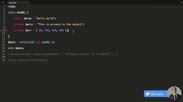 12 Unserialize filtering   YouTube