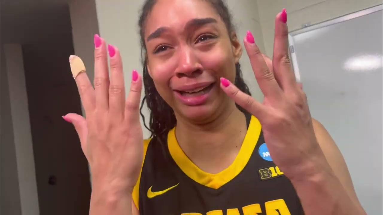 A tearful Hannah Stuelke will always treasure Sydney Affolter's friendship