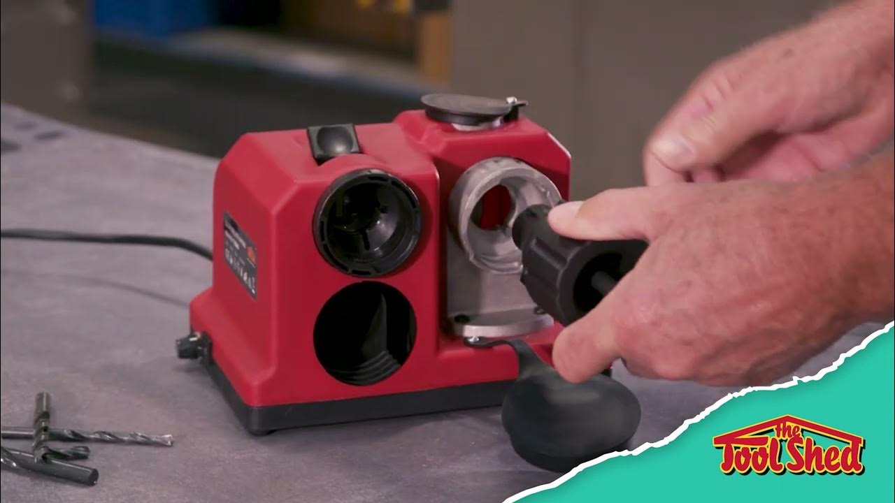 ToolShed Drill Bit Sharpener TSDBS YouTube