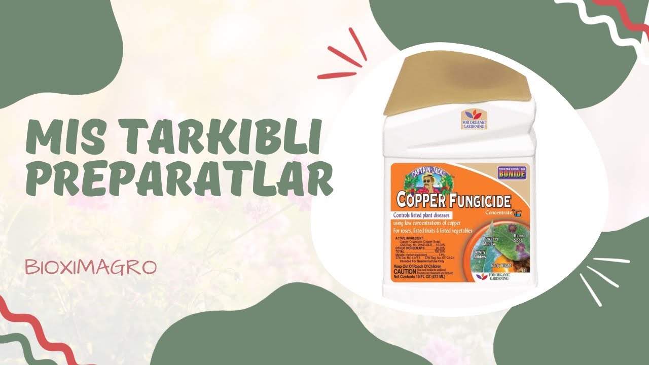 Mis tarkibli preparatlar…