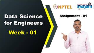 Data Science for Engineers Week 1 Assignment 1 Answers NPTEL | July 2026 | Swayam