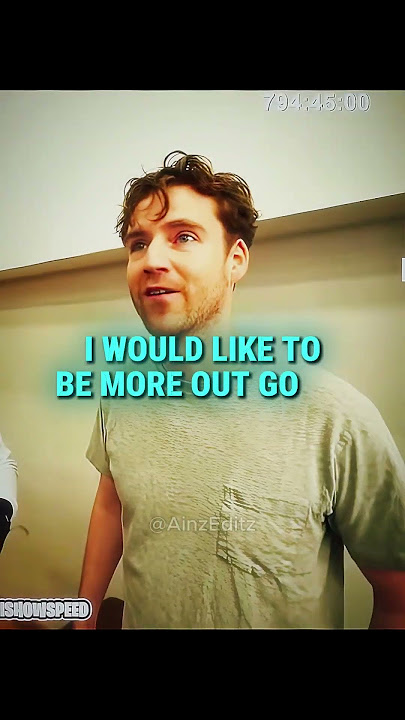 Speed Helped An Introvert Become More Confident ❤️😂 #ishowspeed #introvert #edit