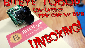 BitEye HD FPV Camera/DVR Unboxing - Low Latency!