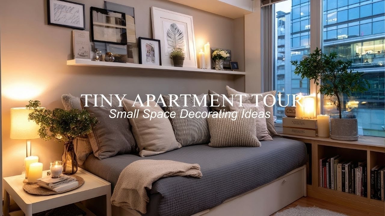 Обзор крошечной квартиры: гениальные идеи оформления небольшого пространства (подходит для аренда...