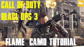 Black Ops 3 ~ Paintshop Tutorial ~ Flame Camo