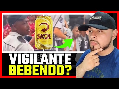 Miniatura do vídeo: 😮 REAGINDO - VIGILANTE "Curtindo" o Carnaval e BEBENDO em Serviço!