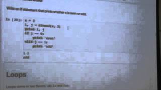 Programming in Python