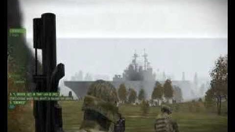 Arma2 bug aircraft carrier