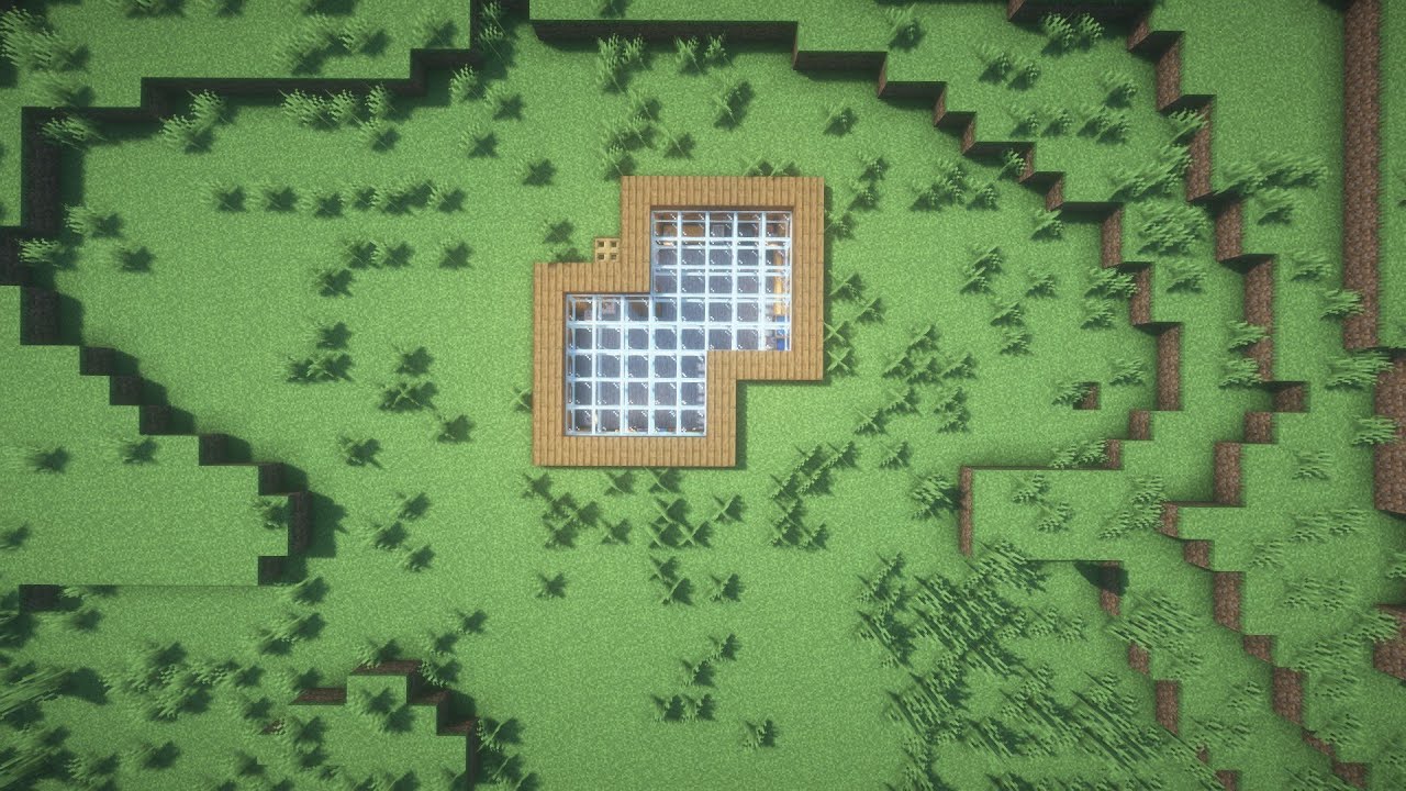 Starter Underground Base In Minecraft - YouTube