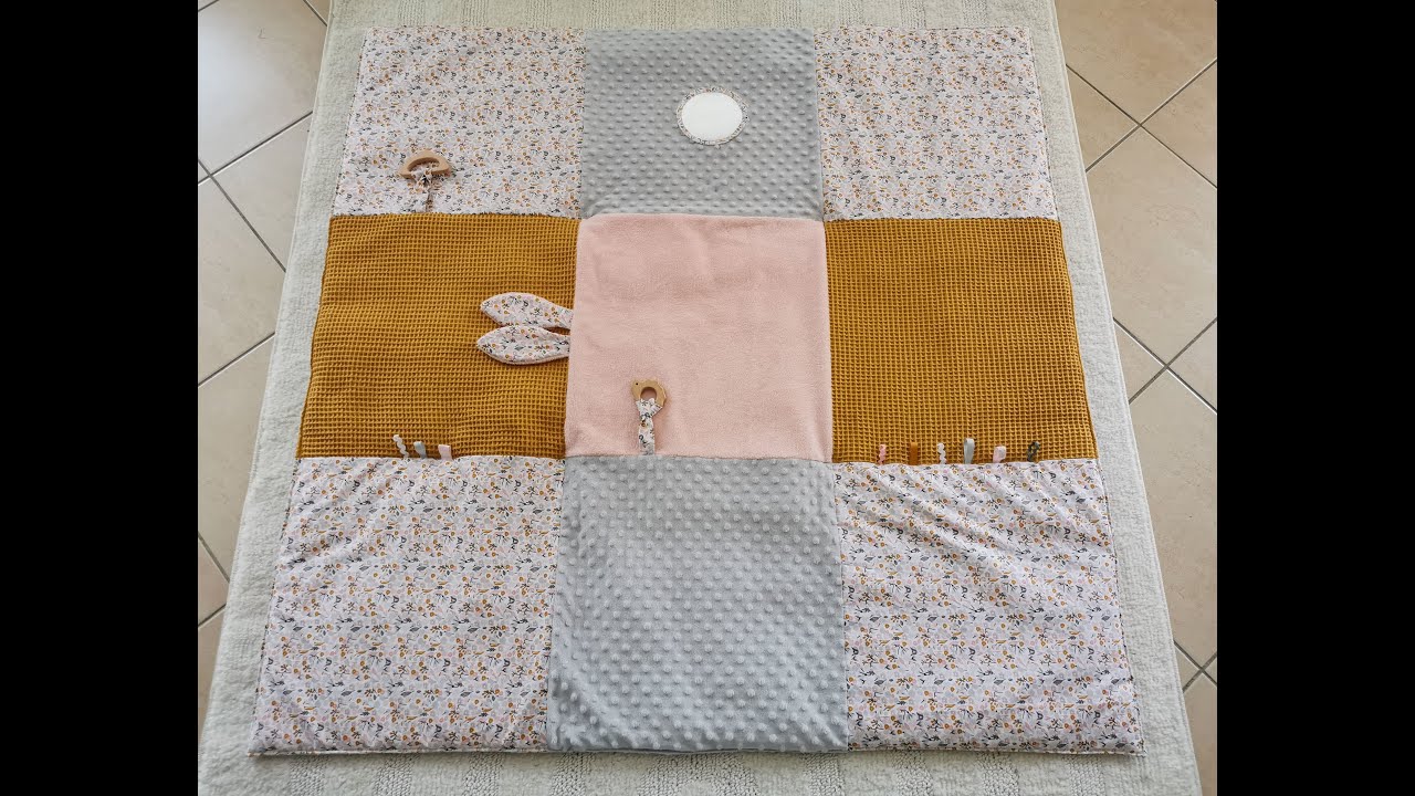 Tapis d'éveil sensoriel pour bébé - ValMa Créas