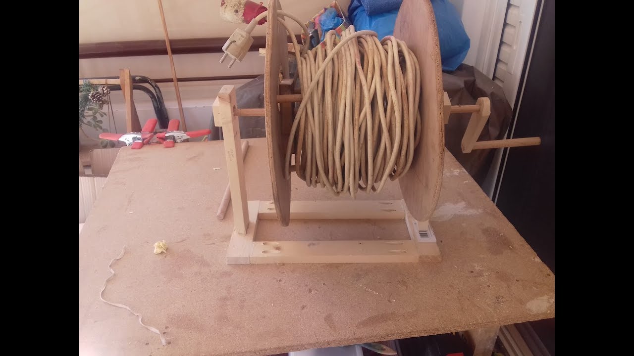How To Make A Simple Homemade Cable Reel YouTube how-to-make-a-simple-homemade-cable-reel-youtube