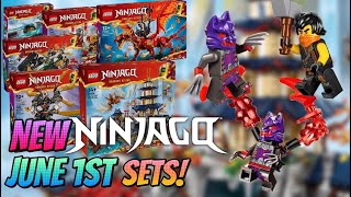 New Ninjago June Sets OFFICIALLY REVEALED!