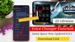 Realme Game Space Voice Changer Function | Game Space New Updated 6.9.1 | Realme Oppo Voice Changer