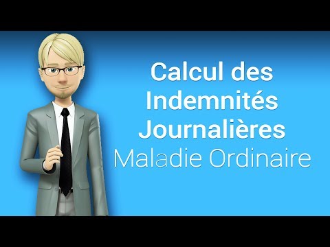 Vidéo: Comment Calculer L'indemnité Journalière