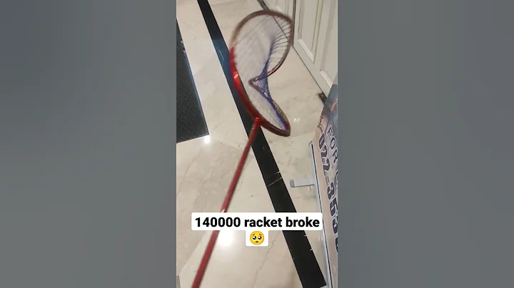 14000/- LINING Airstream n99 racket gold medal edition racket broke😭😭😭😭 - DayDayNews