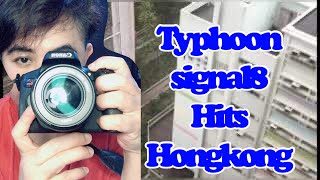 Hongkong typhoons hits Hongkong signal 8 by Rebo d adventurer 1,658 views 1 year ago 3 minutes, 51 seconds