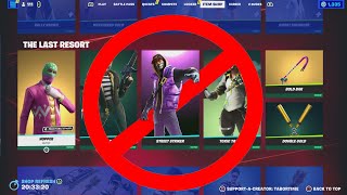 Fortnite Just DELETED Almost The ENTIRE Item Shop NOW! (9 Most Wanted Tabs GONE)