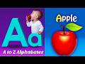 A to Z Alphabet Song for Kids | Phonics Learning with Music, Rhymes &amp; Animal Sounds