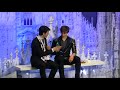 Deniss vasiljevs  stphane lambiel in kiss and cry lp world championships 2018