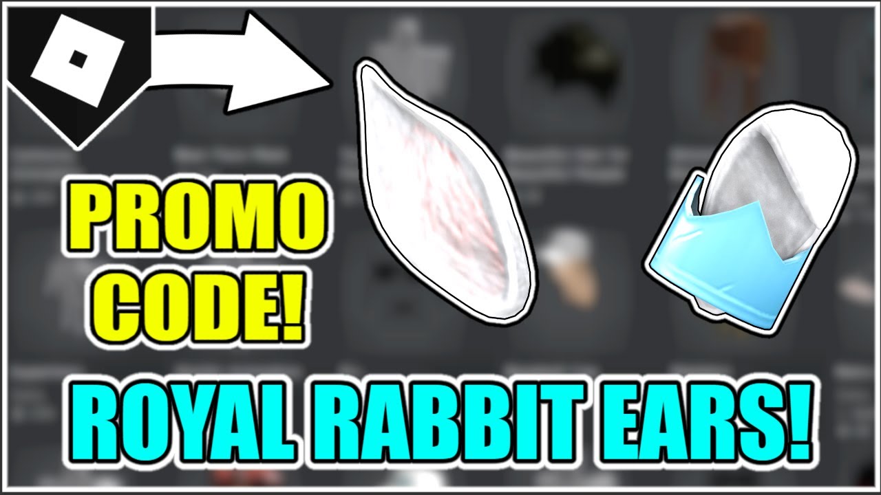 Promo Code How To Get Royal Winter Rabbit Ears Roblox Youtube - how to get bunny ears on roblox