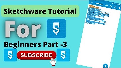 Sketchware Tutorial for Beginners Part-3 | Sketchware Pro