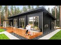 Most Impressive Black Log Homes Has Absolutely Gorgeous Everything