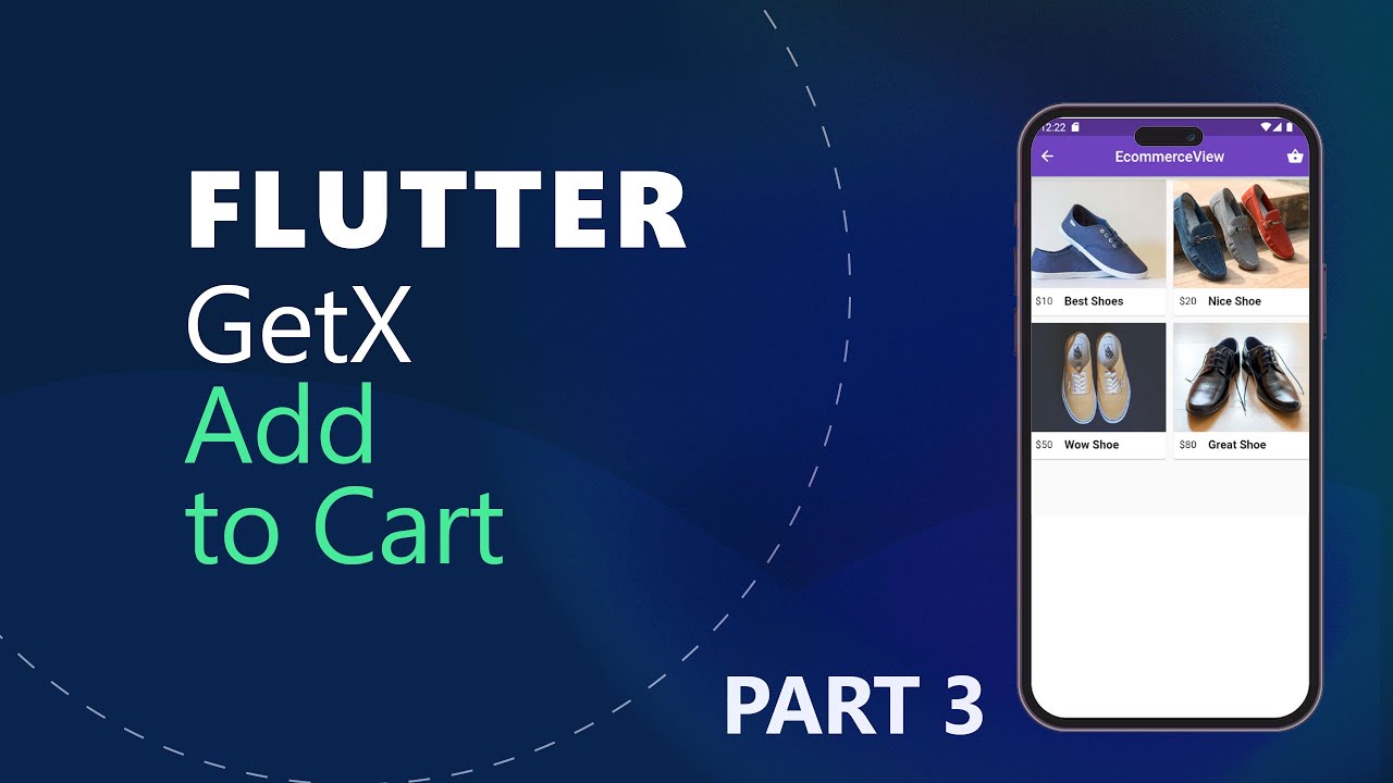 Flutter Getx Add to cart Part 3 - YouTube