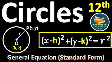 Class 12 Math Circles | Conic Sections | Standard Equation of Circle