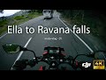 Ella to Ravana Falls 🇱🇰 | Cinematic FPV Moto Vlog | ASMR Ride | 4K Sri Lanka