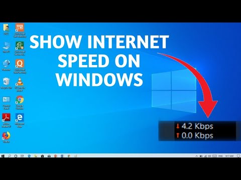 How to Display Internet Speed on the Taskbar in Windows ...