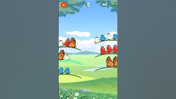 butterfly sort puzzle game play video game gameplay