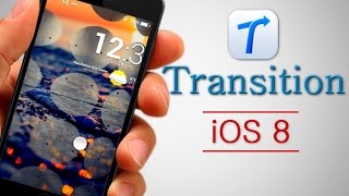 Transition : tweak brings cool unlock animations to iOS lockscreen - iOS 8 screenshot 3