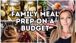 Lunch Meal Prep Ideas | Family Meals on a Budget