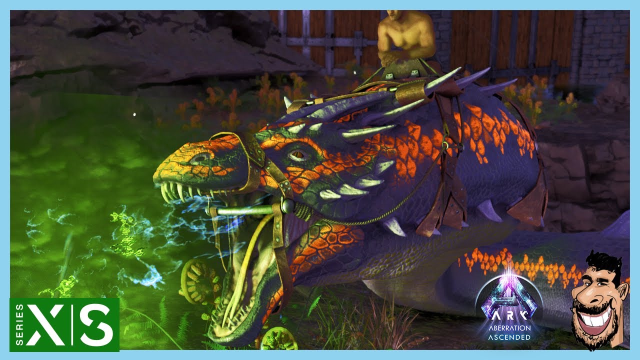 Basilisk  Taming. Ark Ascended Aberration. Single Player EP98. XBOX Series S