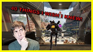 40 Things I Wish I Knew About Apex Legends When I Started IN LESS THAN 9 MINUTES