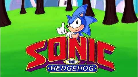 Sonic SatAM Alternate Opening - Scene 1