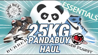 📦25KG HUGE PANDABUY HAUL 🔥❗| CHROME HEARTS, JORDAN, TRAVIS SCOTT, BURBERRY AND MORE 💲😲