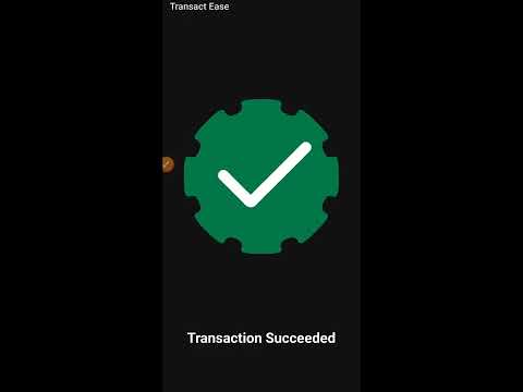 My First internship project (Transact Ease)