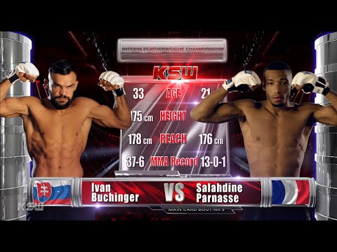 KSW Free Fight: Salahdine Parnasse vs. Ivan Buchinger