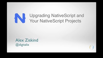 Upgrading NativeScript and Your NativeScript Projects to the Latest Version