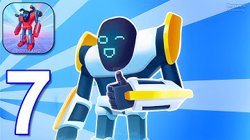 Mechangelion Robot Fighting - Gameplay Walkthrough Part 7 New Update, New Levels (iOS, Android)