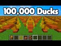 Why I Built 100,000 Ducks in Minecraft