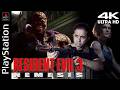 RESIDENT EVIL 3 PS1 1999! REMASTER PC4K! ATÉ ZERAR! NEMESIS NA CAÇADA!