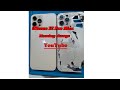 12 PRO MAX body change | the whole phone recovered abd iphone becomes water pack | Apple pro tech |