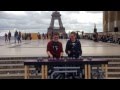 The pipe twins tour eiffel