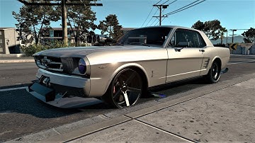 NFS Payback - 1147hp FORD Mustang LVL 399 Drag Build Derelict Car Customization + Air Suspension
