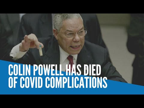 Colin Powell has died of COVID complications