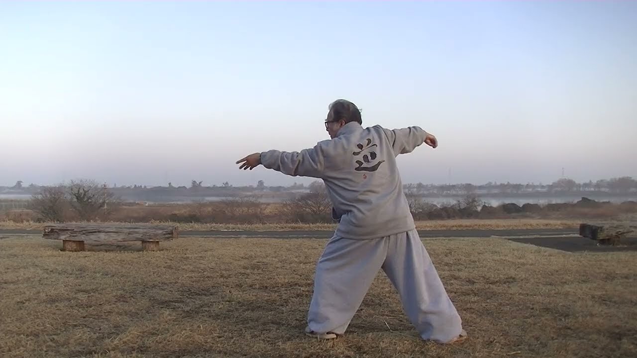 常式太極拳43式(方架)背面 (2.23)　2026東瀛太極拳社