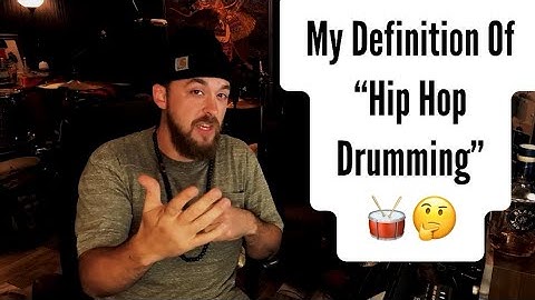 What “Hip Hop” Drumming REALLY Means!!! 🥁🥁🥁